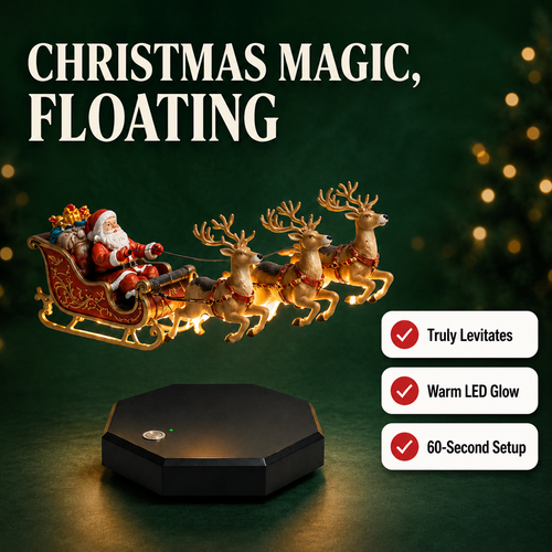 Santa's Floating Sleigh