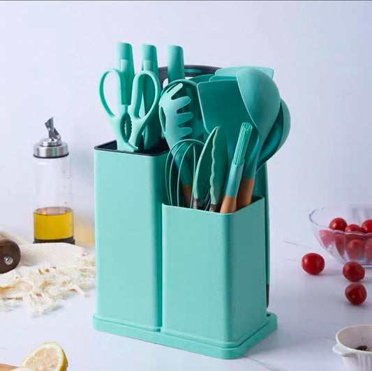 19 piece kitchen utensils