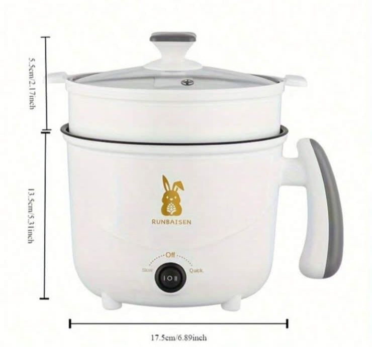 Portable Electric Cooker Steamer