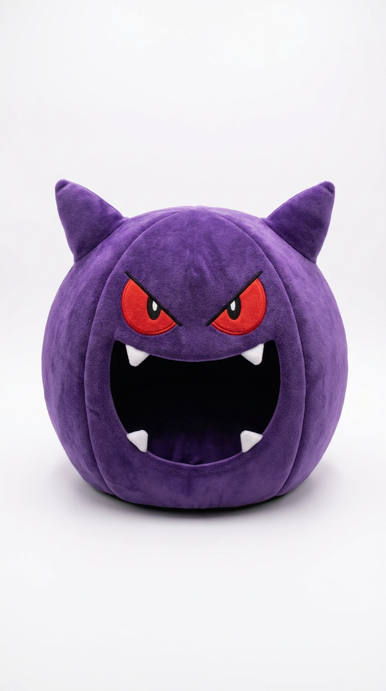 Gengar Cat Cave Bed