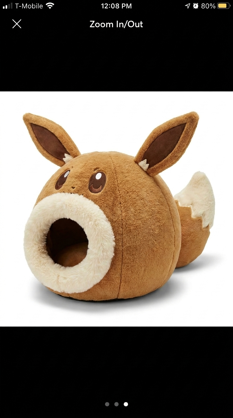 Eevee Cat Cave Bed