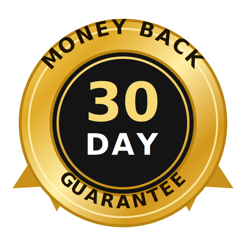 30-Day Money Back Guarantee